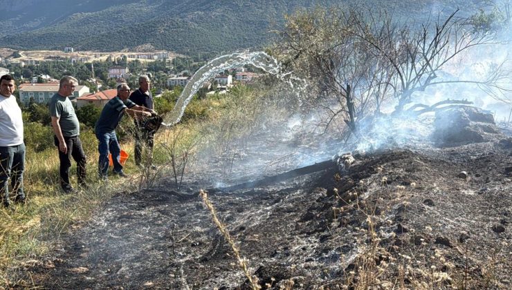 Seydişehir’de Ağaçlık Alanda Yangın Söndürüldü
