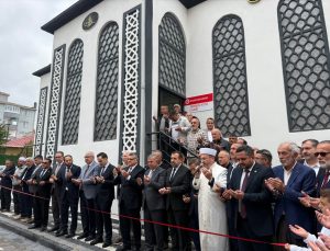 Sinop Durağan’da Merkez Yeni Cami, Türkiye Diyanet Vakfı katkılarıyla ibadete açıldı