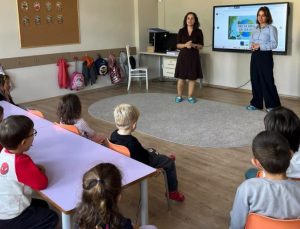 Tekirdağ Büyükşehir Belediyesi’nden 3 okulda miniklere sıfır atık eğitimi