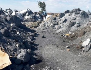 Tekirdağ’da çevre felaketi! Sanayi atıklarından oluşan çöp dağlarına tepki