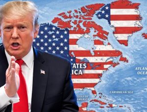 Trump’tan dikkat çeken harita! Kanada, Grönland, Meksika ve Küba, ABD toprağı gibi gösterildi