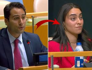 Türk temsilci resti çekti, İsrailli’nin verdiği tepkiye bakın