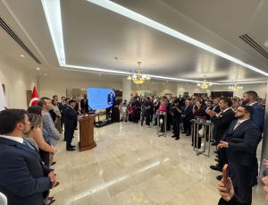 Türkiye’nin Doha Büyükelçisi Mustafa Göksu’dan veda resepsiyonu