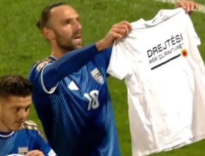 Vedat Muriqi’nin gol sevinci tartışma yarattı! UEFA’nın kararı bekleniyor