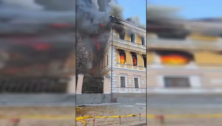Zelenskiy, Ukrayna Bilimler Akademisi’ne Rus saldırısını ve can kayıplarını duyurdu