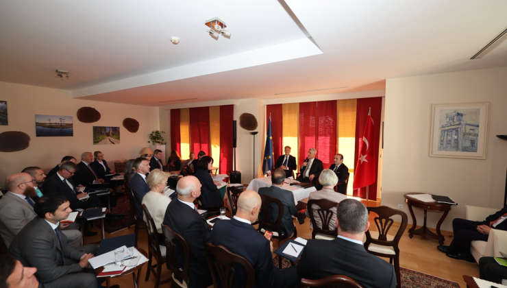 AB Delegasyonu Başkanı Orav, Bolat’ı AB büyükelçileriyle ağırladı