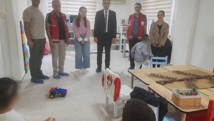 Adıyaman’da Aile ve Sosyal Hizmetler ekipleri özel kreş ve gündüz bakımevlerini inceledi