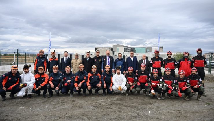 Ağrı’da afet eğitim parkuru hizmete girdi, 10 yeni arama kurtarma ekibi kurulacak