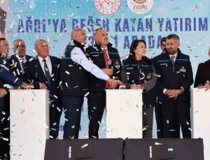 Ağrı’da yaklaşık 1 milyar liralık üç yatırım törenle hizmete alındı