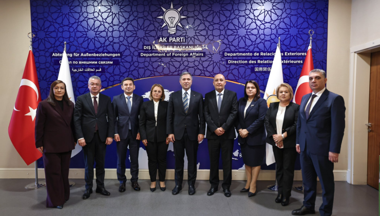 AK Partili Sırakaya, Bulgaristan heyetiyle 25 Ekim’deki seçimleri ele aldı
