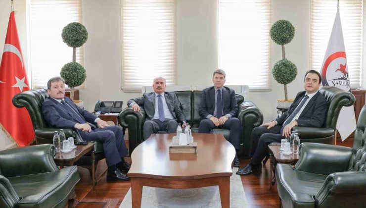 Amasya, Tokat ve Çorum valileri Samsun’da bölgesel iş birliğini görüştü