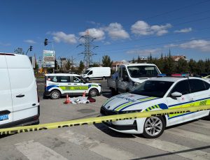Ankara Çankaya’da motosiklet sürücüsü Cem Şahin, otomobilin çarpması sonucu öldü