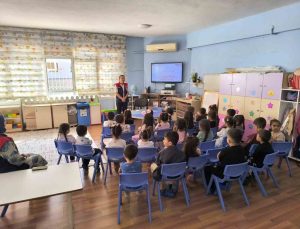 Aydın Köşk’te anaokulu öğrencilerine gıda israfı eğitimi verildi