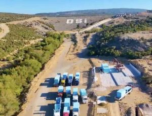 Ayvacık’ta 30 köye içme suyu projesinde 19,6 km’lik hat tamamlandı