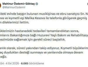 Bakan Göktaş, baygın bulunan Nail Kesova için bakım sürecini başlattı