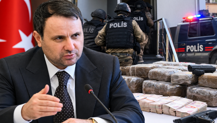 Bakan Gürlek 8 aylık bilançoyu açıkladı: 7 bin 818 operasyonda 32 bin 882 şüpheli tutuklandı