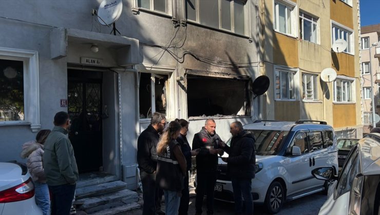 Balıkesir Bandırma’da tüp patlaması sonrası yangın söndürüldü, 8 kişi etkilendi