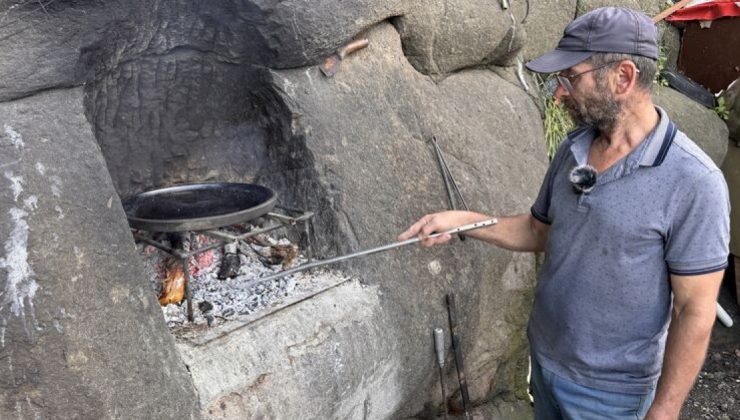 Bartın’ın coğrafi işaretli taş sacından İtalya’ya “pizza taşı” numunesi