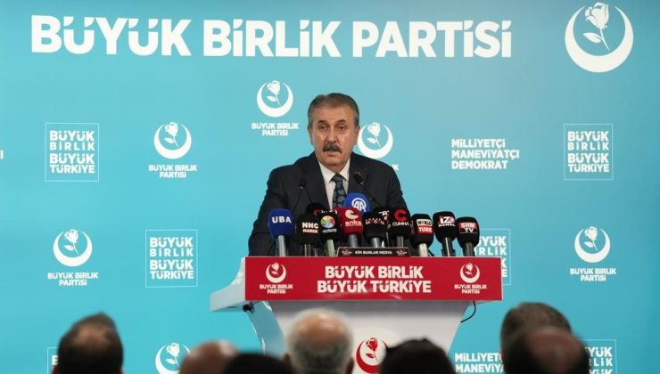 BBP Genel Başkanı Destici: “Bu vurgunu kim gerçekleştirmişse bir eksiksiz ortaya çıkarılmalı”