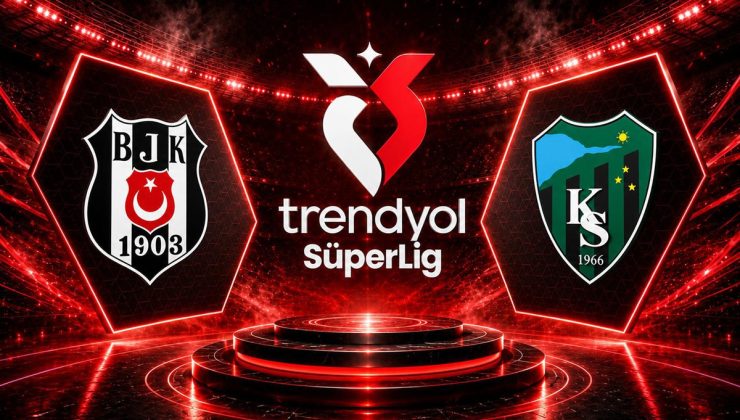 Beşiktaş-Kocaelispor maçında ilk 11’ler belli oldu