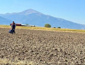 Bolvadin İlçe Tarım ve Orman Müdürlüğü, 2026 verileri için arazileri kontrol ediyor