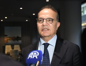 Bozay, Tiran’da Altyapı ve Enerji Bakanı Karakaçi ile Türkiye ilişkilerini görüştü