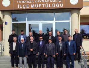 Camiler ve Din Görevlileri Haftası’nda Tomarza’da emekli din görevlileri buluştu