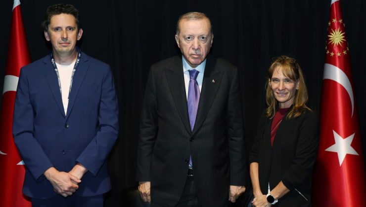 Cumhurbaşkanı Erdoğan, SpaceX yöneticilerini kabul etti
