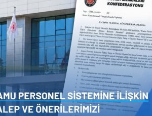 Devlet Memurları Konfederasyonu, 35 saatlik hafta talebini Bakanlığa sundu