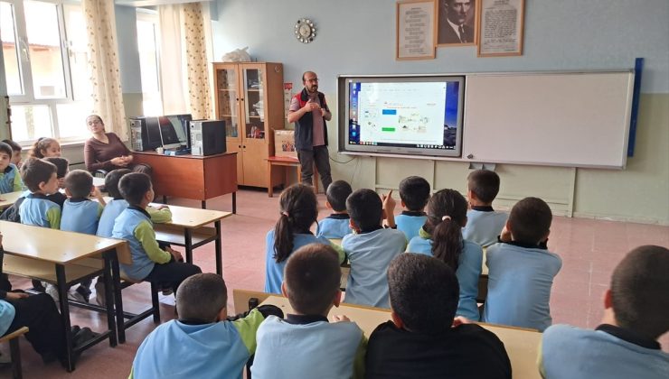 Elazığ Keban’da öğrencilere gıda kaybı ve israfı ile gıda güvenliği anlatıldı