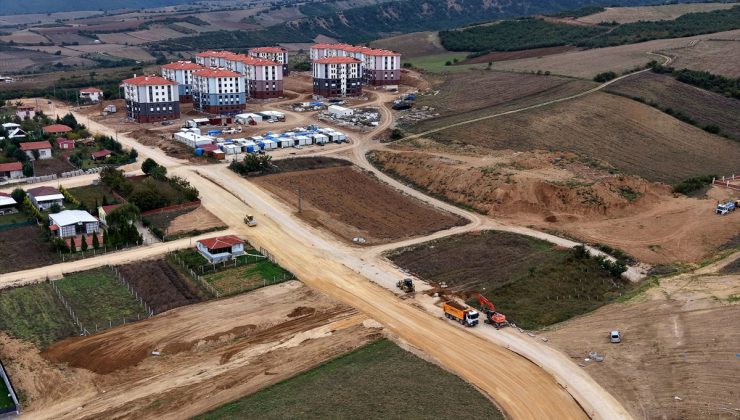 Erbaa Belediyesi TOKİ 2. etapta 1500 metre yağmur suyu hattı döşüyor