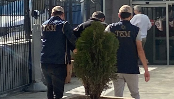 Eskişehir’de terör örgütü DEAŞ’a yönelik operasyonda yakalanan şüpheli tutuklandı