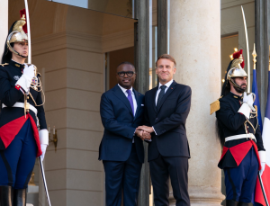 Fransa Cumhurbaşkanı Macron, Benin Cumhurbaşkanı Wadagni’yi Paris’te ağırladı