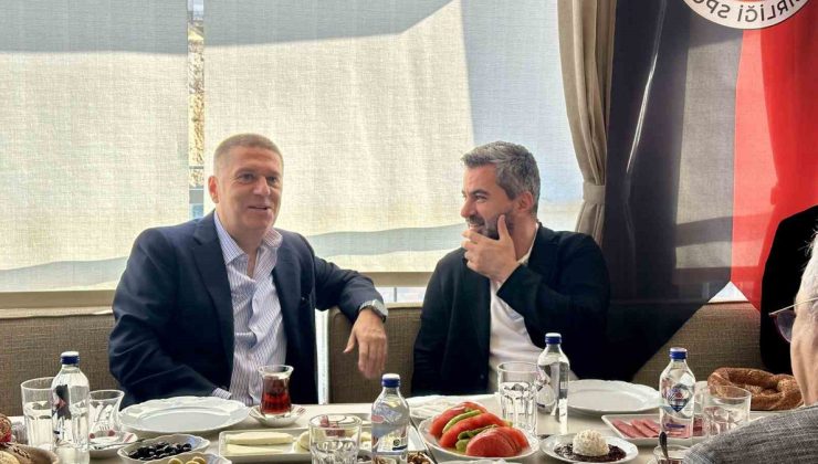 Gençlerbirliği ile Amed Sportif Faaliyetler başkanları maç öncesi kahvaltıda buluştu