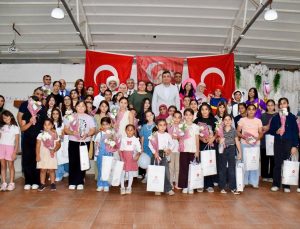 Hatay Dörtyol’da ebeveyn kaybı yaşayan çocuklara Kız Çocukları Günü etkinliği yapıldı