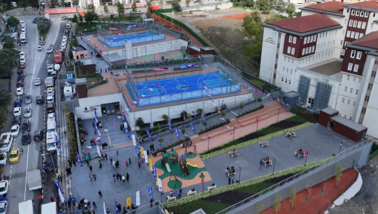İBB’nin Üsküdar’daki Halet Çambel Spor Kompleksi açıldı