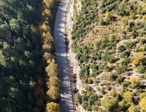 Isparta’nın dört ilçesindeki yaylalar sonbaharla sarı ve kızıl tonlara büründü
