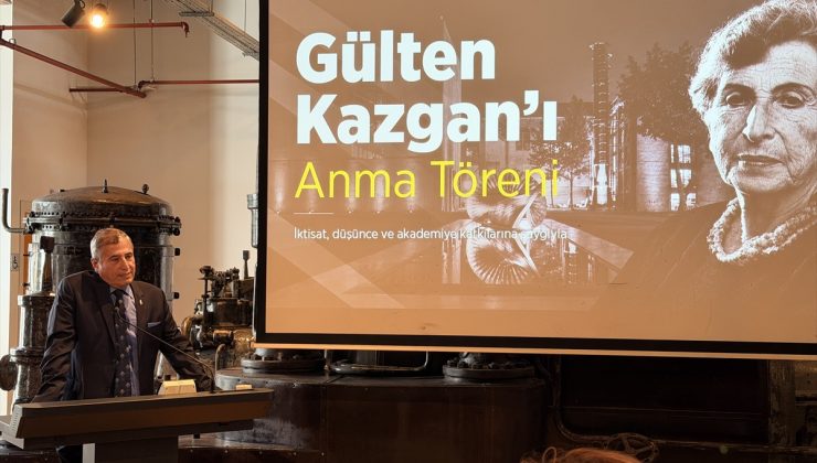 İstanbul Bilgi Üniversitesi kurucu rektörü Gülten Kazgan için anma töreni düzenledi