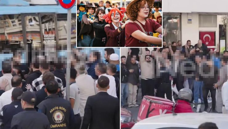 İstanbul’da festival alanına taşlı sopalı saldırı! Tekbir getirerek ilerlediler
