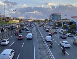 İstanbul’da yağışlar sona erdi, trafik yoğunluğu yüzde 54’e geriledi