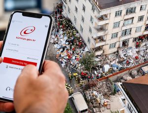 İstanbul’daki bina çökünce milyonlar e-Devlet’e akın etti