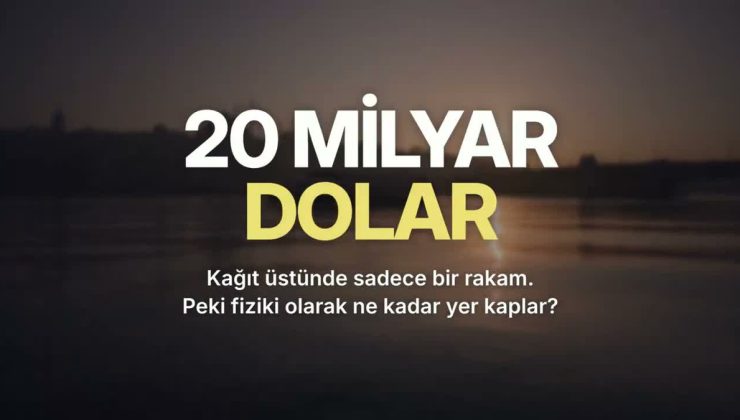 İYİ Parti, 20 milyar doların 984 milyar 300 milyon liraya denk geldiğini belirtti