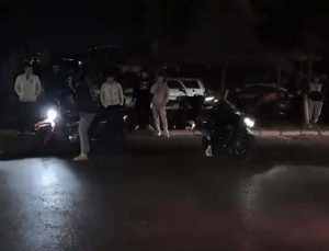 İzmir Çiğli’de havadan destekli drift denetiminde 67 sürücü ceza aldı