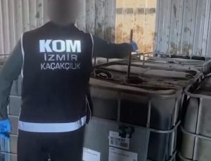 İzmir’de katı atık tesisinde ele geçirildi: 10,1 ton