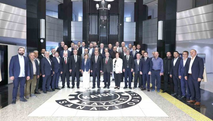 KAYSO’da Mehmet Büyüksimitci yeniden Yönetim Kurulu Başkanlığına seçildi