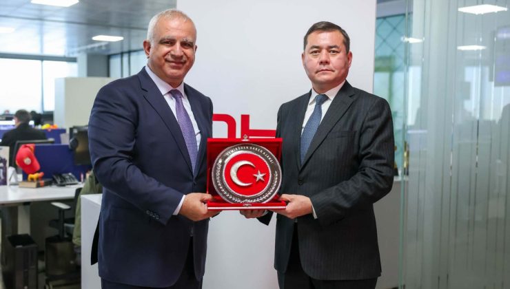 Kazakistan’ın İstanbul Başkonsolosu Sary, DHA Genel Müdürü Coşkun ile görüştü