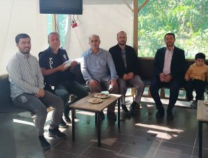 Keban’da din görevlileri gazileri ziyaret etti