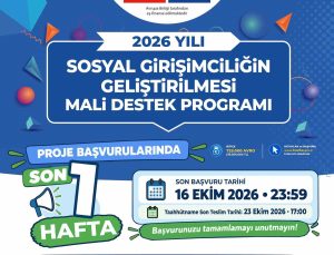 KUZKA’nın sosyal girişimcilik hibe desteğine başvurular 16 Ekim’de sona eriyor
