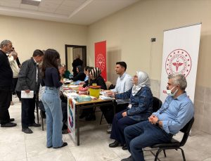 Malatya Battalgazi’de eğitim çalışanlarına sağlık taraması yapıldı