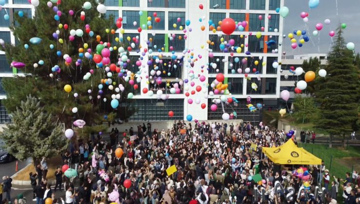 Malatya’da lösemiyi yenen 10 yaşındaki Hasan Hüseyin için balon uçuruldu